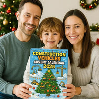 Construction Vehicles Advent Calendar