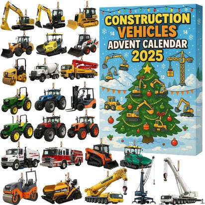 Construction Vehicles Advent Calendar