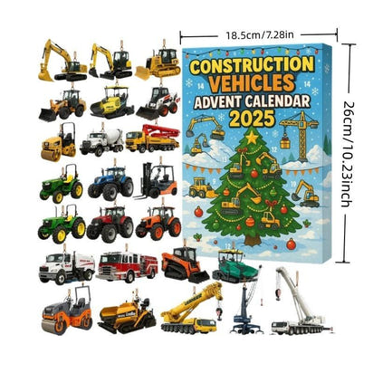 Construction Vehicles Advent Calendar